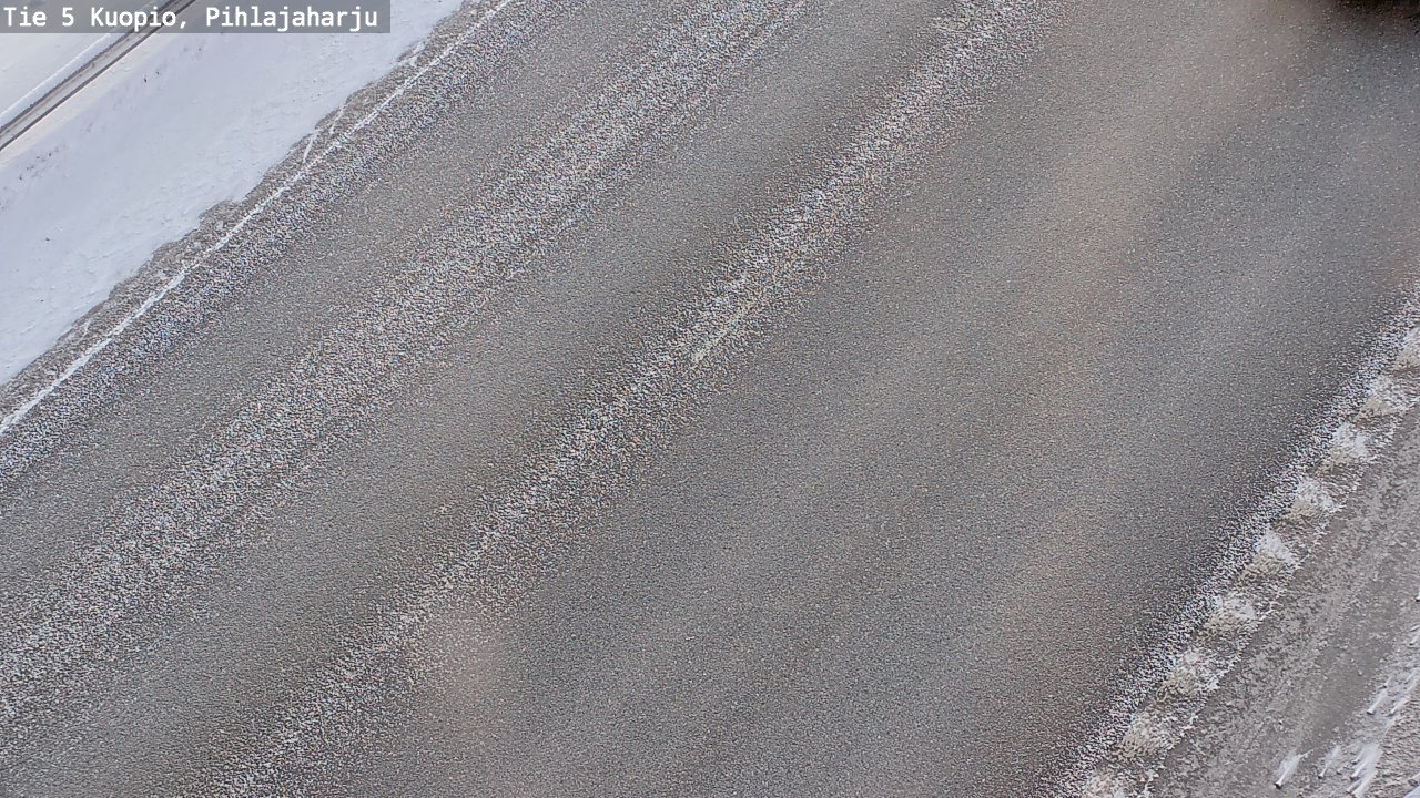 Weather Camera Image Road 5 Kuopio, Pihlajaharju, Kuopio, Pohjois-Savo