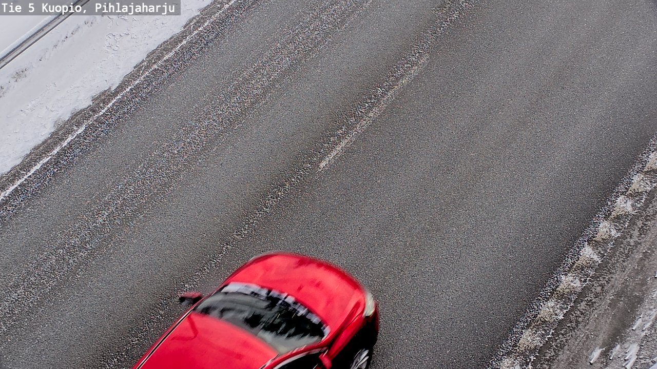 Weather Camera Image Road 5 Kuopio, Pihlajaharju, Kuopio, Pohjois-Savo