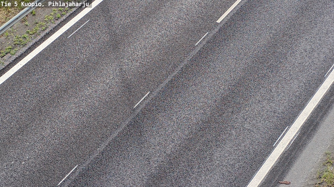 Weather Camera Image Road 5 Kuopio, Pihlajaharju, Kuopio, Pohjois-Savo