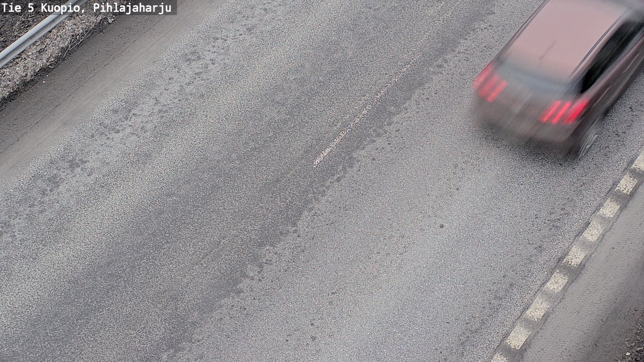 Weather Camera Image Väg 5 Kuopio, Pihlajaharju, Kuopio, Pohjois-Savo