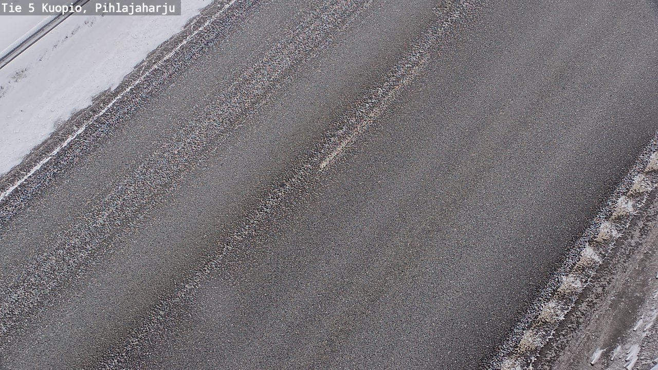 Weather Camera Image Road 5 Kuopio, Pihlajaharju, Kuopio, Pohjois-Savo