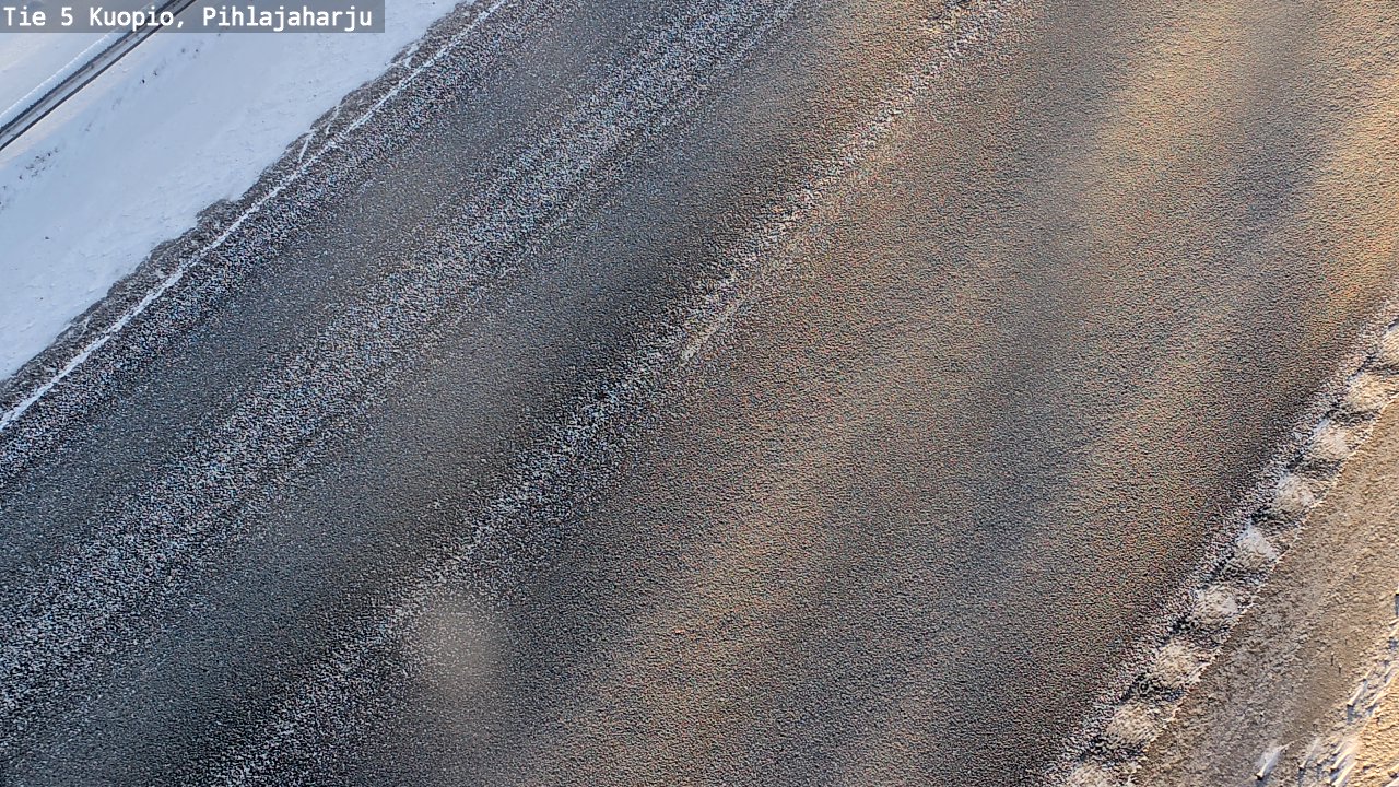 Weather Camera Image Road 5 Kuopio, Pihlajaharju, Kuopio, Pohjois-Savo