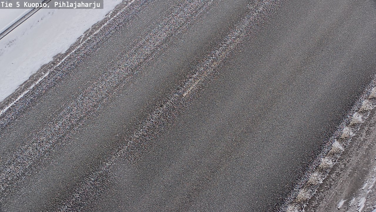 Weather Camera Image Road 5 Kuopio, Pihlajaharju, Kuopio, Pohjois-Savo
