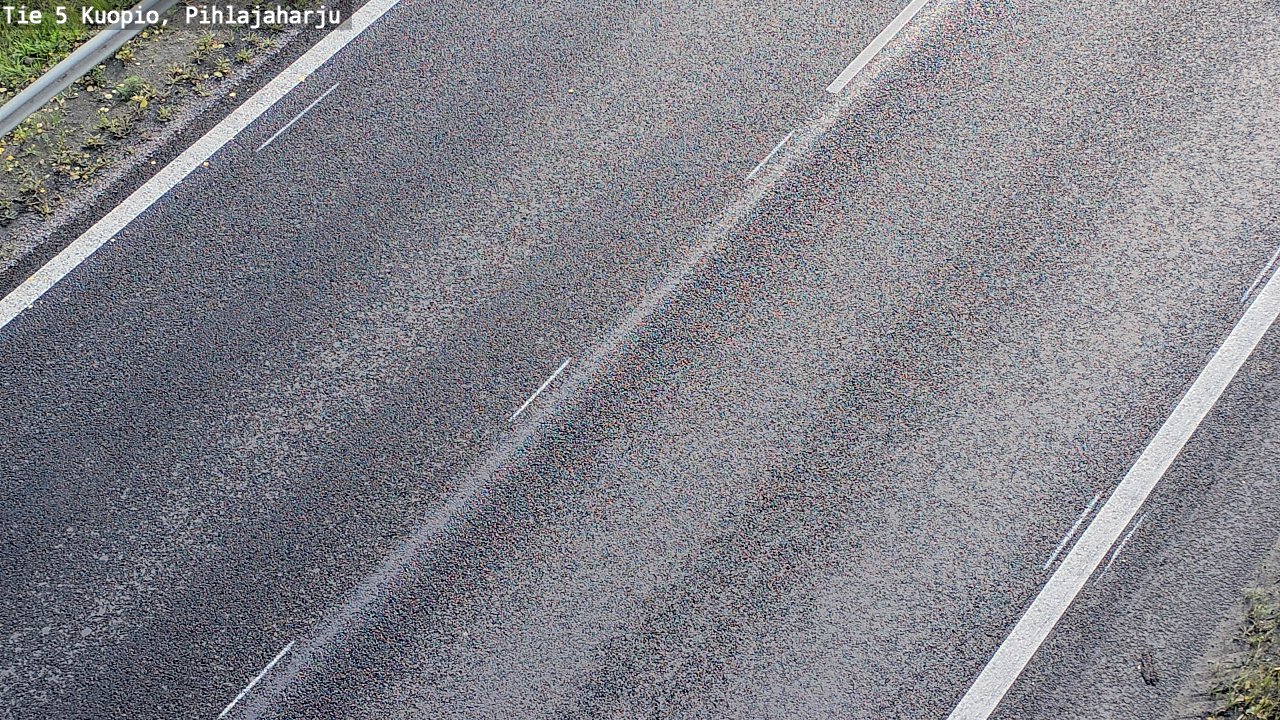 Weather Camera Image Road 5 Kuopio, Pihlajaharju, Kuopio, Pohjois-Savo
