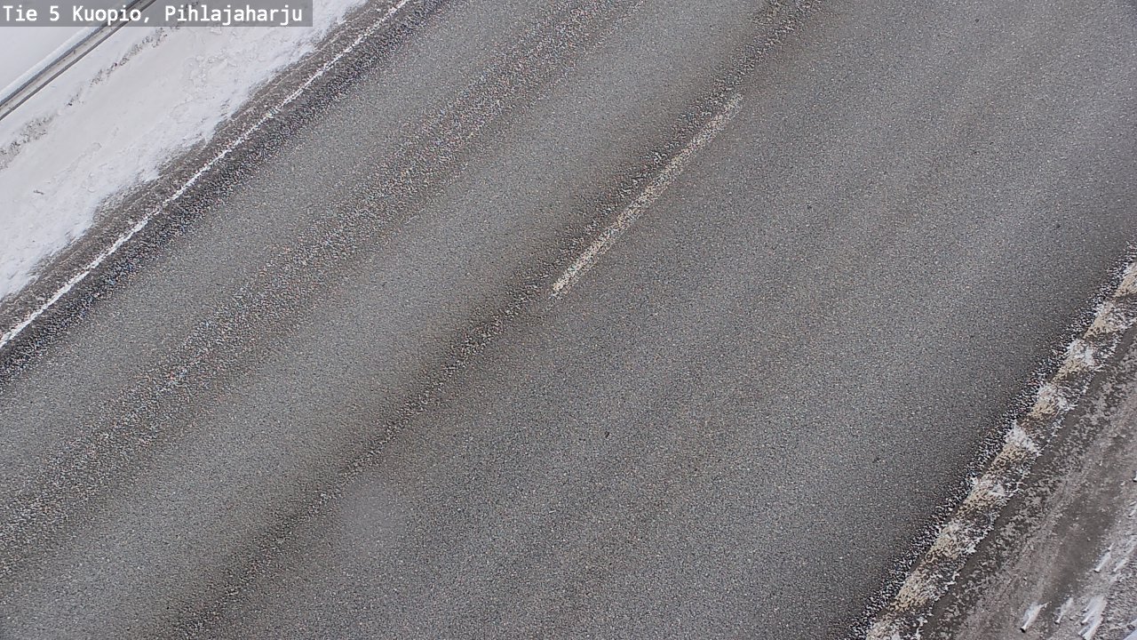 Weather Camera Image Road 5 Kuopio, Pihlajaharju, Kuopio, Pohjois-Savo