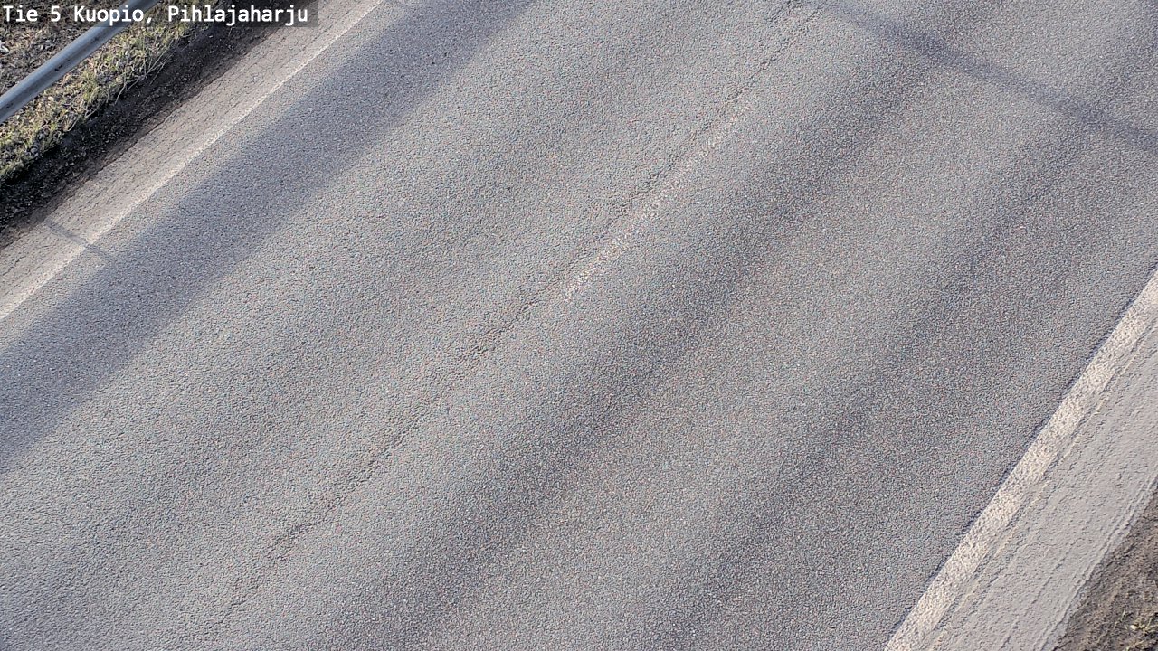 Weather Camera Image Road 5 Kuopio, Pihlajaharju, Kuopio, Pohjois-Savo