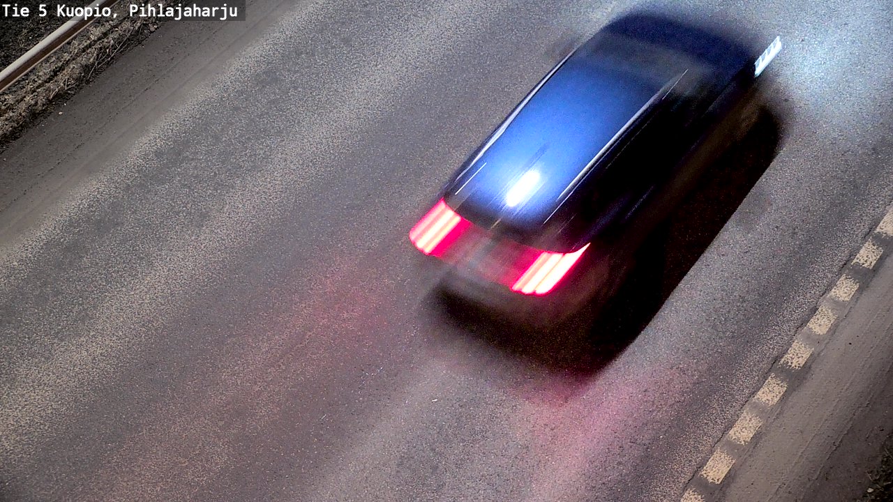 Weather Camera Image Väg 5 Kuopio, Pihlajaharju, Kuopio, Pohjois-Savo