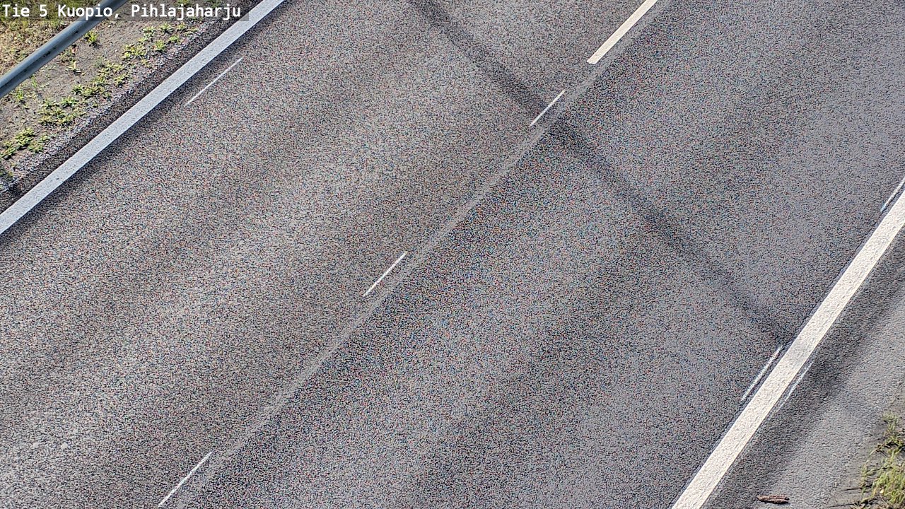 Weather Camera Image Road 5 Kuopio, Pihlajaharju, Kuopio, Pohjois-Savo
