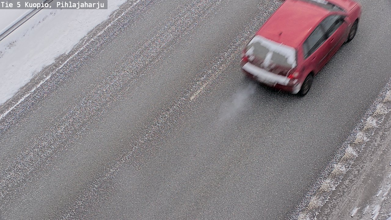 Weather Camera Image Road 5 Kuopio, Pihlajaharju, Kuopio, Pohjois-Savo