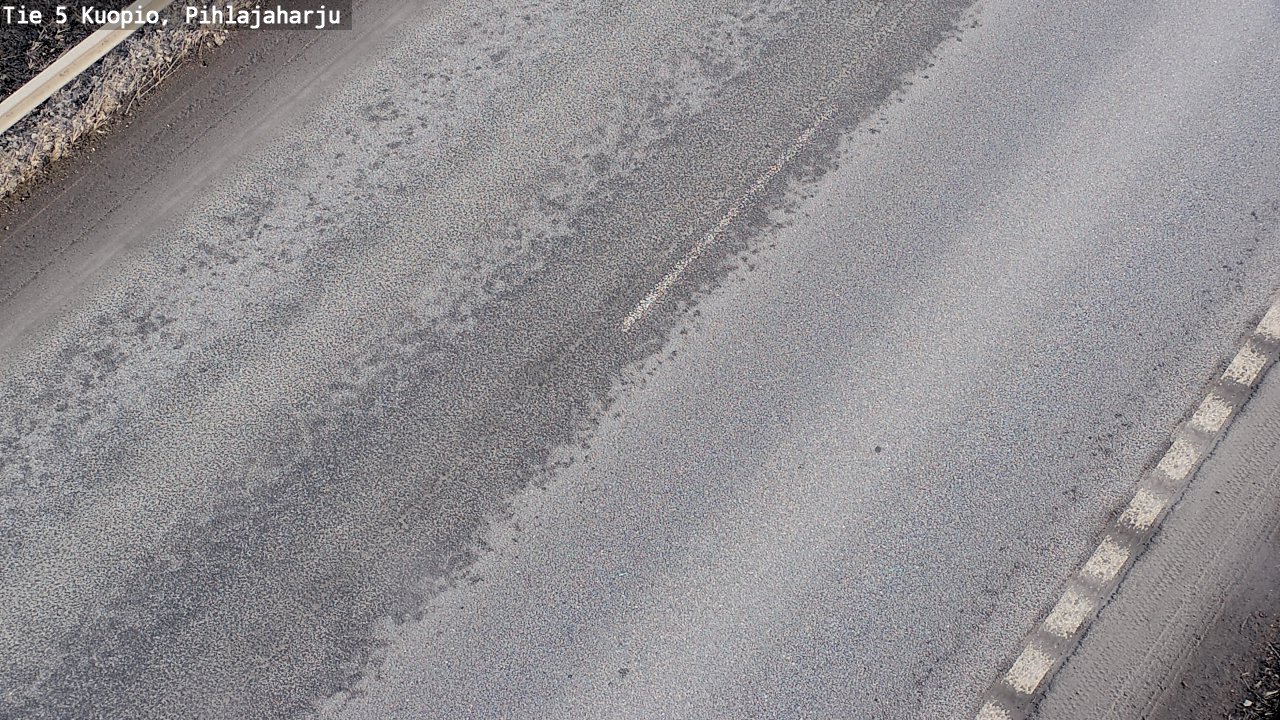 Weather Camera Image Väg 5 Kuopio, Pihlajaharju, Kuopio, Pohjois-Savo