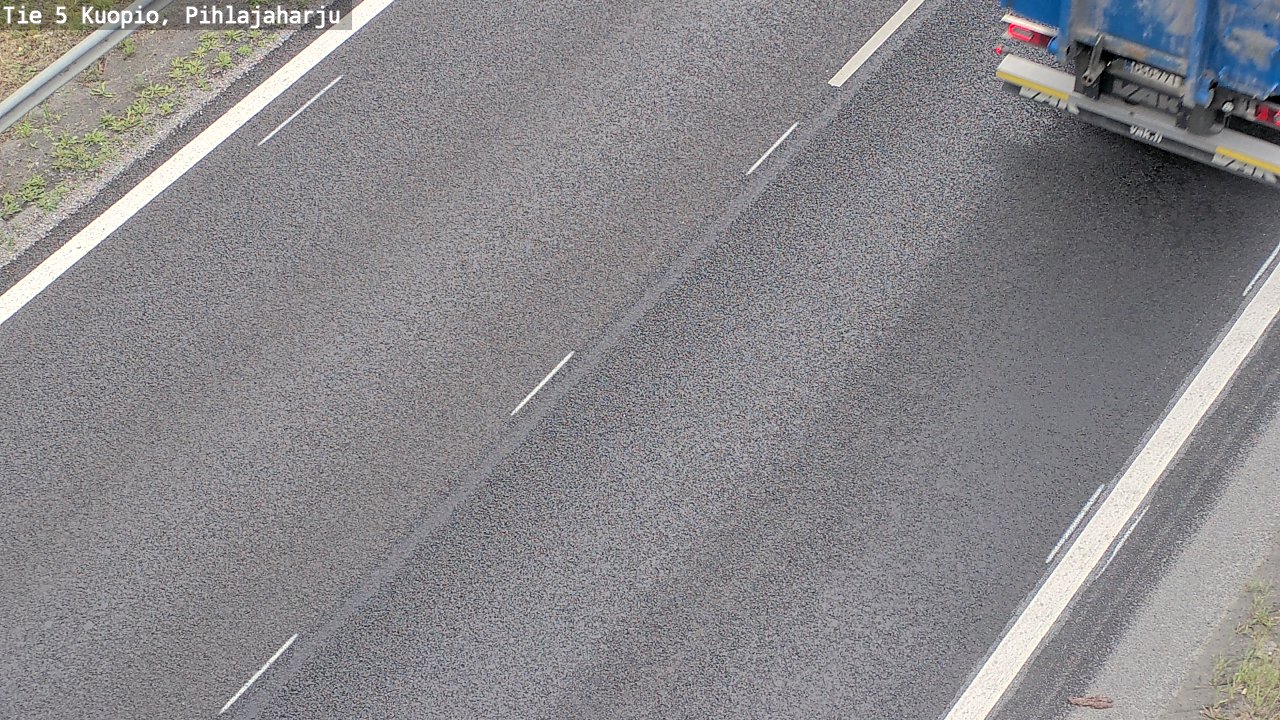 Weather Camera Image Road 5 Kuopio, Pihlajaharju, Kuopio, Pohjois-Savo