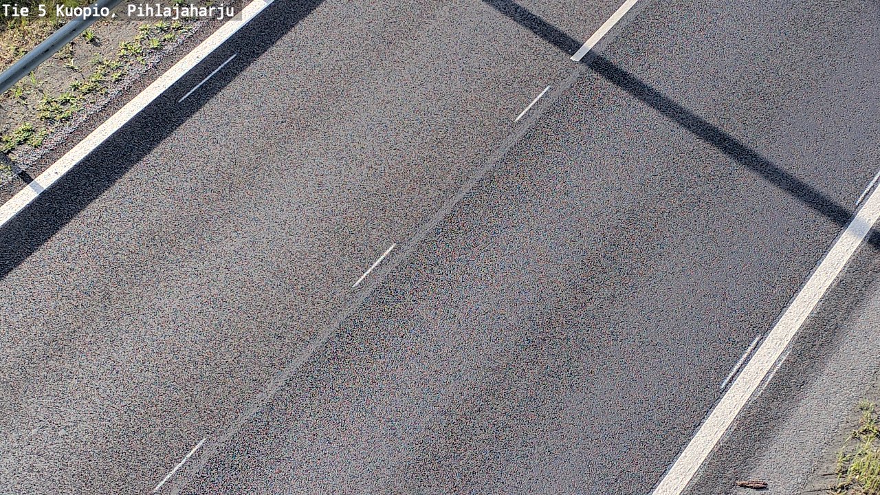 Weather Camera Image Road 5 Kuopio, Pihlajaharju, Kuopio, Pohjois-Savo