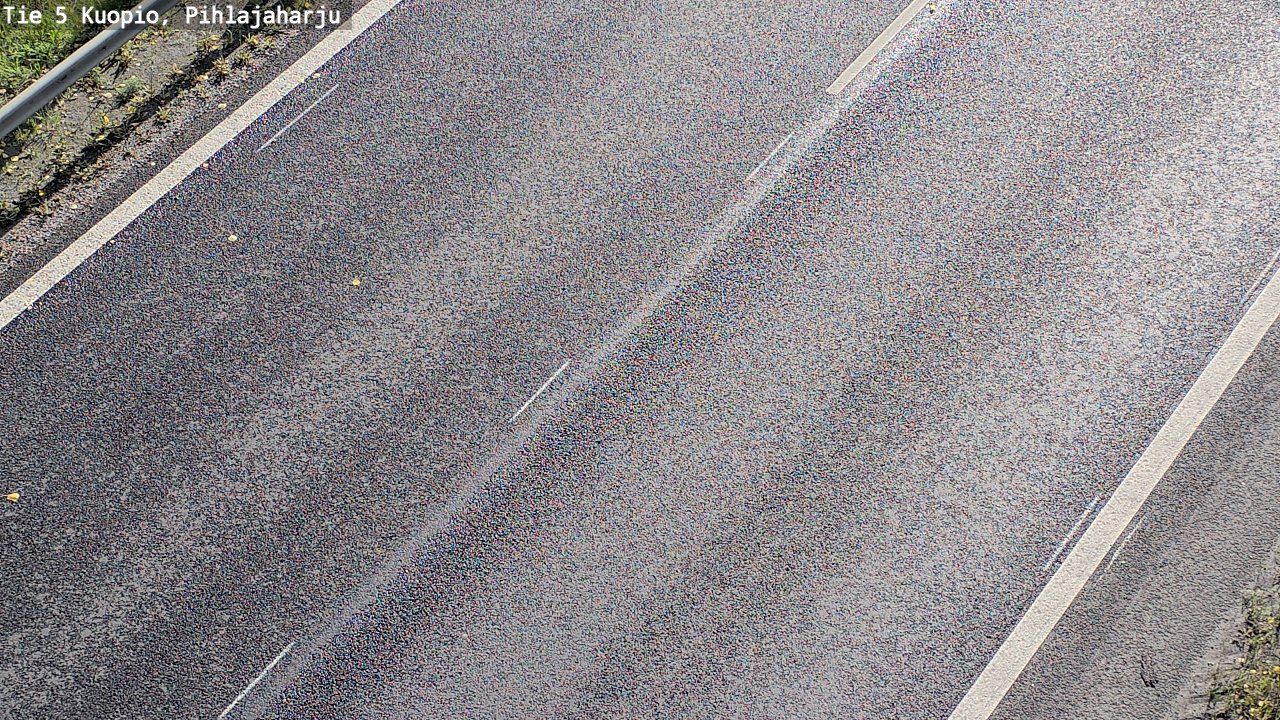Weather Camera Image Road 5 Kuopio, Pihlajaharju, Kuopio, Pohjois-Savo