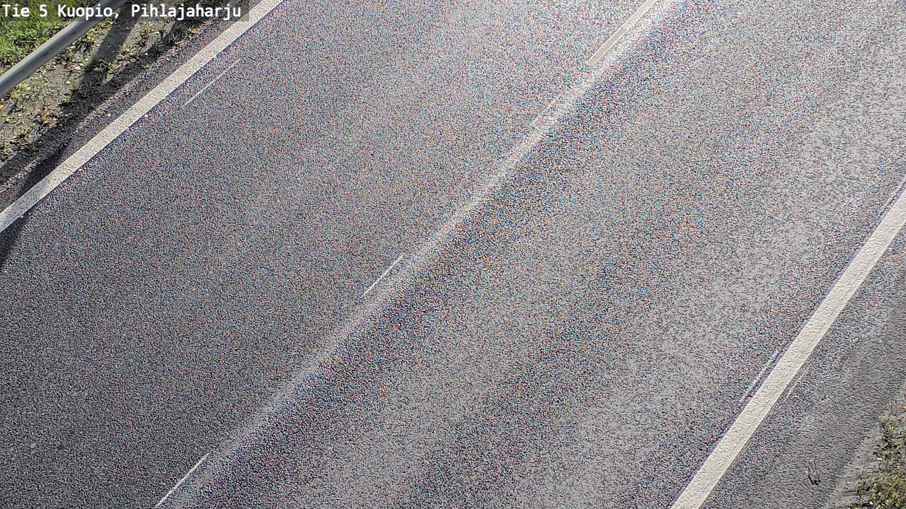 Weather Camera Image Road 5 Kuopio, Pihlajaharju, Kuopio, Pohjois-Savo