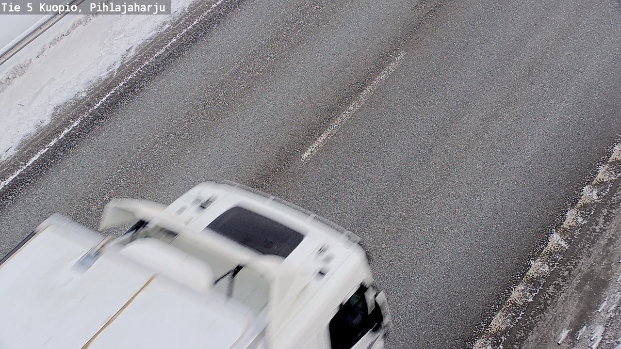 Weather Camera Image Road 5 Kuopio, Pihlajaharju, Kuopio, Pohjois-Savo