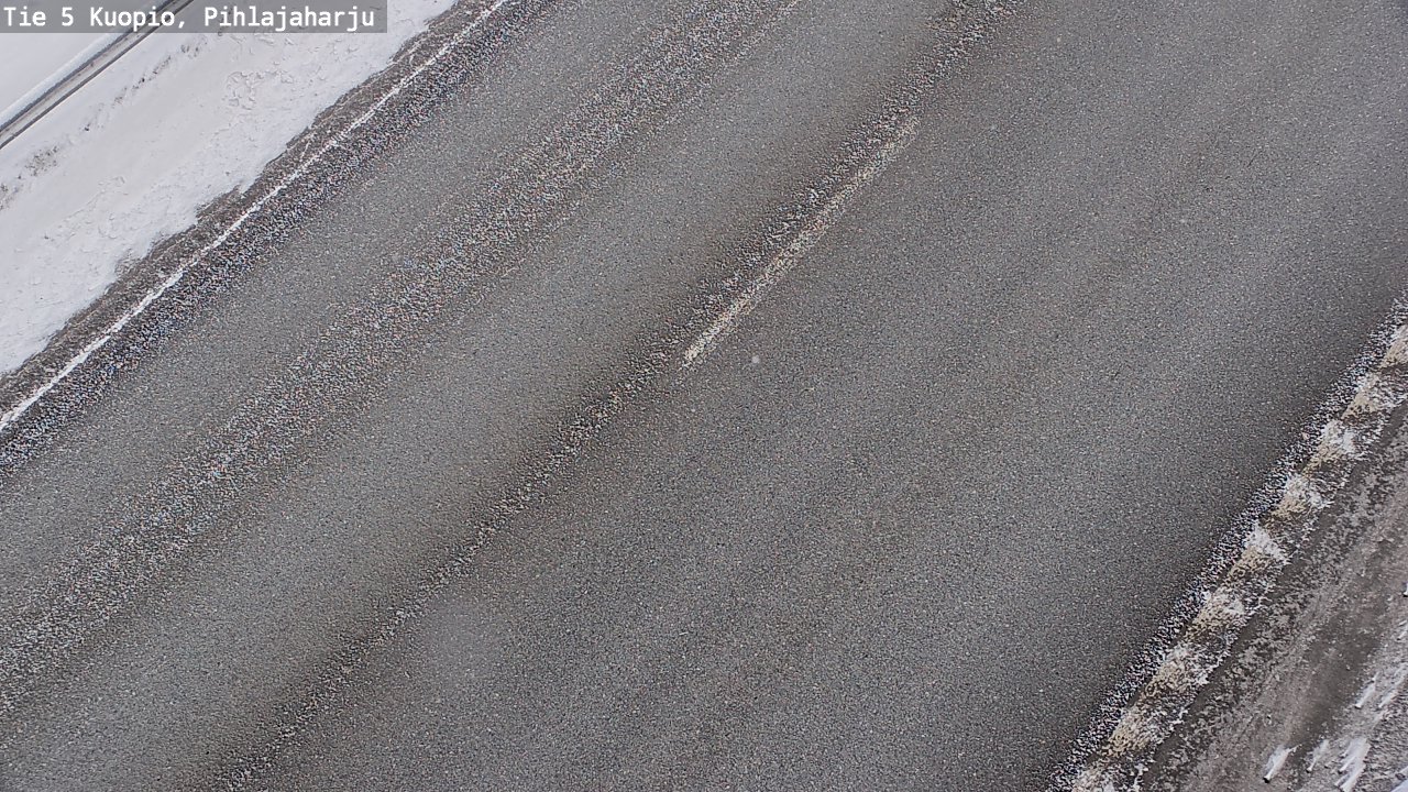 Weather Camera Image Road 5 Kuopio, Pihlajaharju, Kuopio, Pohjois-Savo