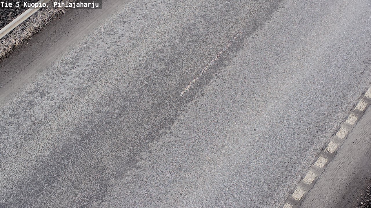 Weather Camera Image Väg 5 Kuopio, Pihlajaharju, Kuopio, Pohjois-Savo