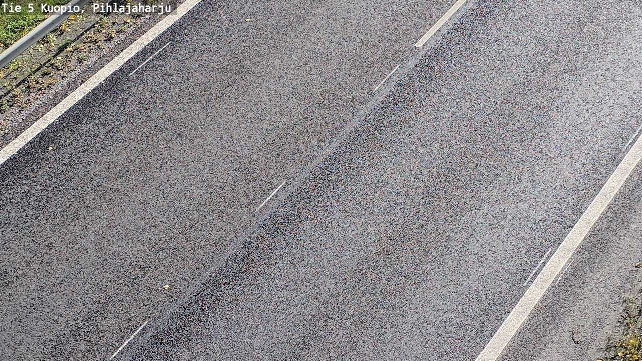 Weather Camera Image Road 5 Kuopio, Pihlajaharju, Kuopio, Pohjois-Savo