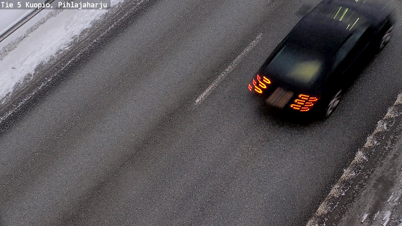 Weather Camera Image Väg 5 Kuopio, Pihlajaharju, Kuopio, Pohjois-Savo