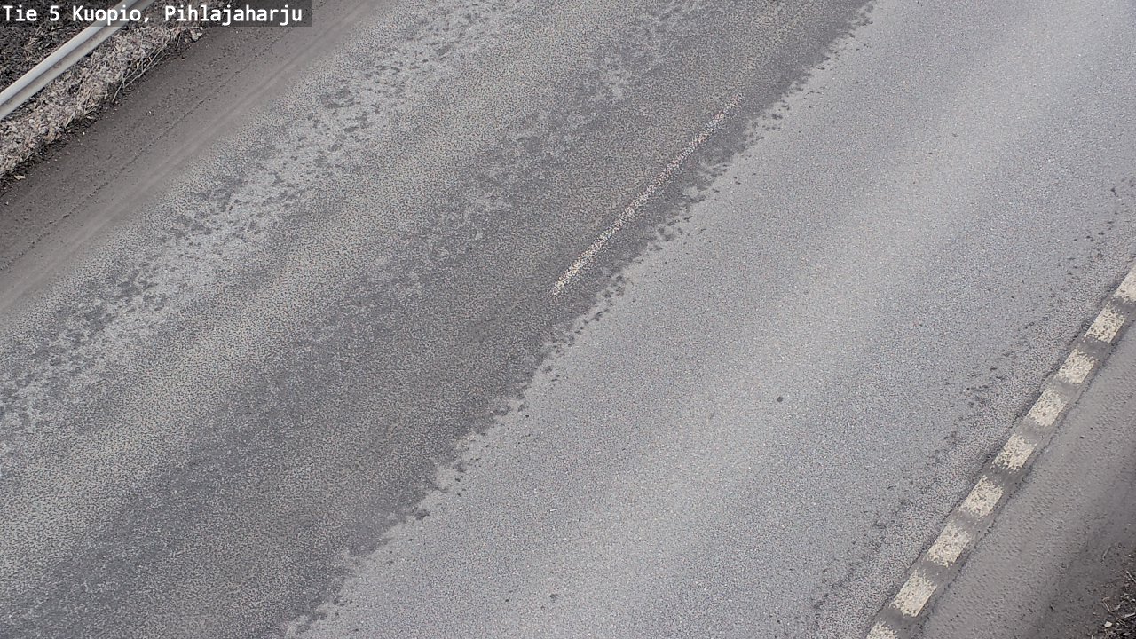 Weather Camera Image Väg 5 Kuopio, Pihlajaharju, Kuopio, Pohjois-Savo