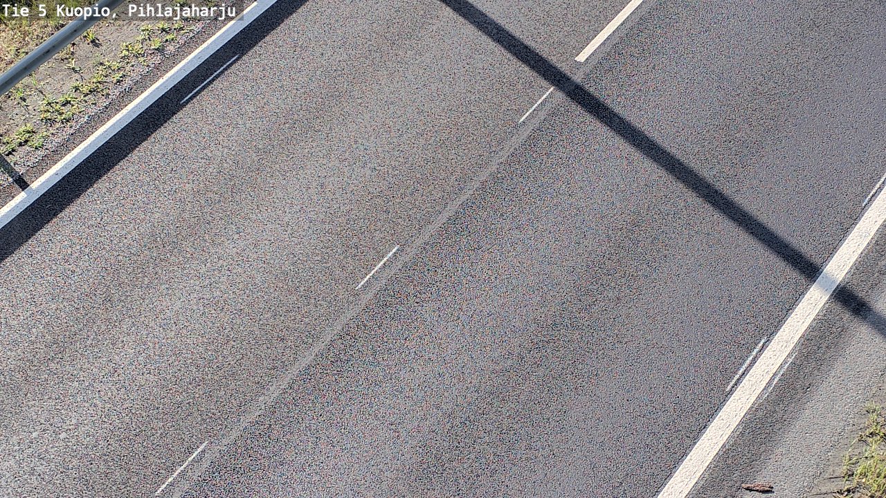 Weather Camera Image Road 5 Kuopio, Pihlajaharju, Kuopio, Pohjois-Savo