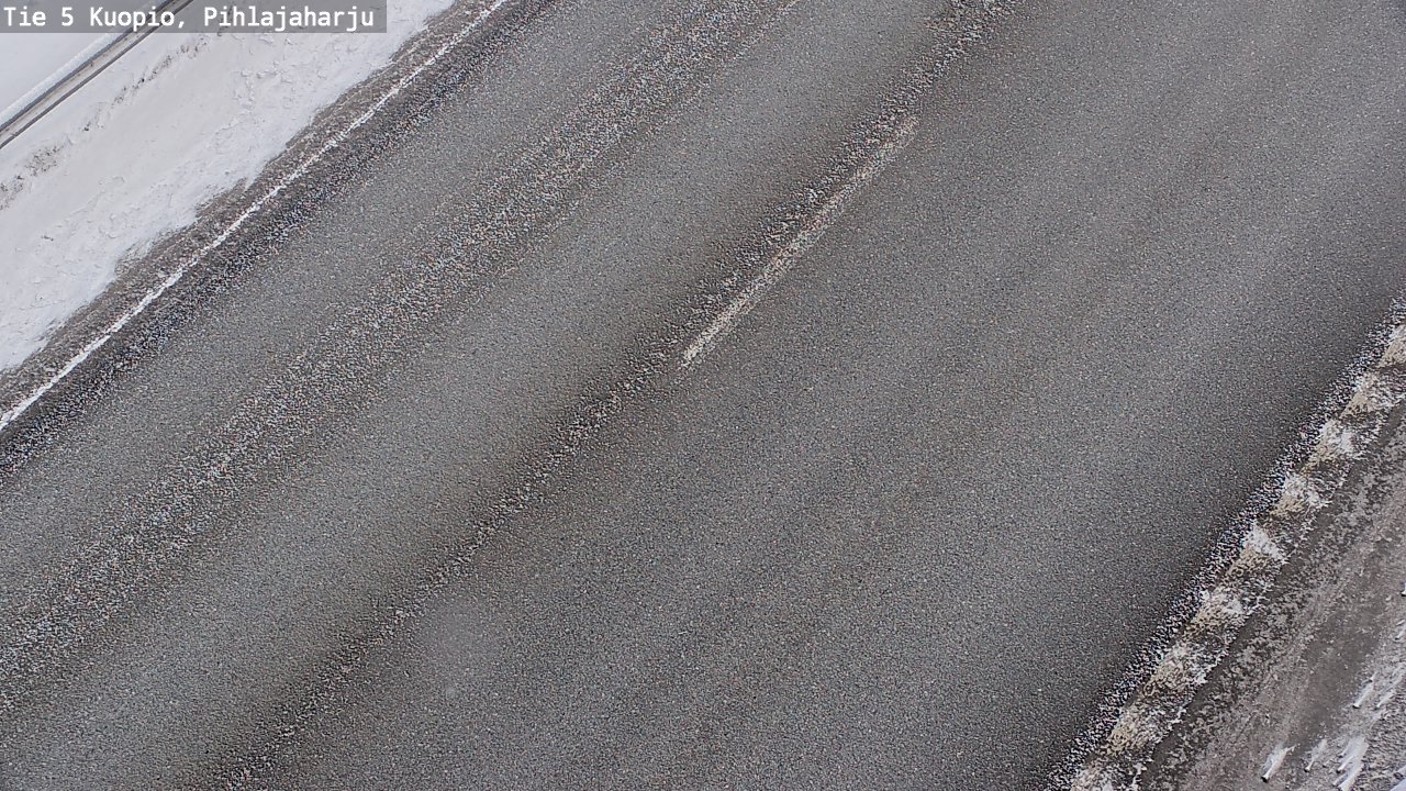 Weather Camera Image Road 5 Kuopio, Pihlajaharju, Kuopio, Pohjois-Savo