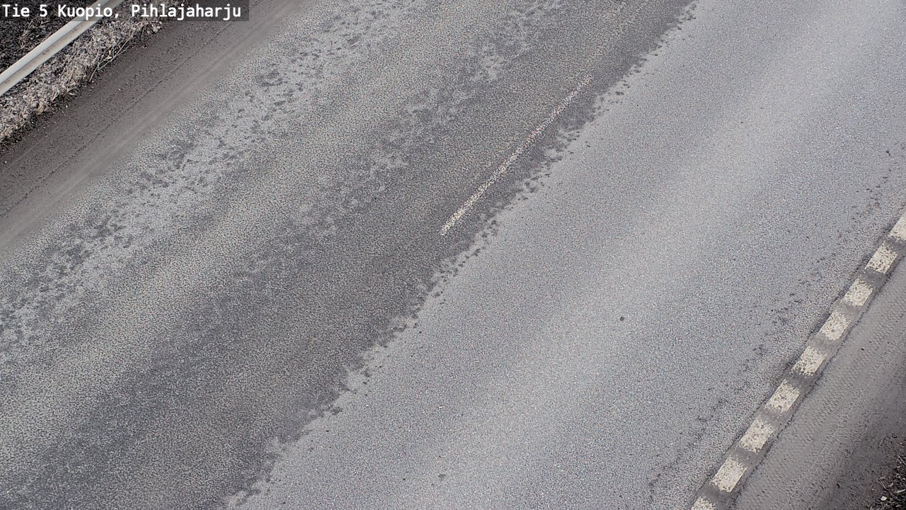 Weather Camera Image Väg 5 Kuopio, Pihlajaharju, Kuopio, Pohjois-Savo