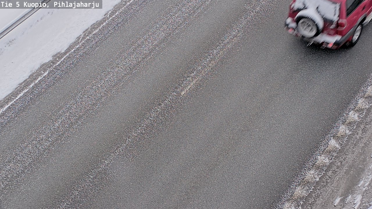 Weather Camera Image Road 5 Kuopio, Pihlajaharju, Kuopio, Pohjois-Savo