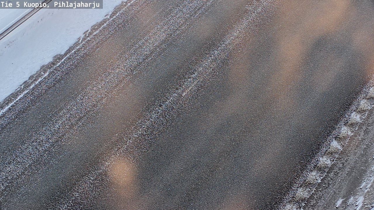 Weather Camera Image Road 5 Kuopio, Pihlajaharju, Kuopio, Pohjois-Savo