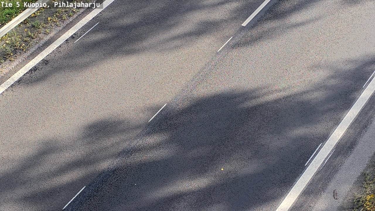 Weather Camera Image Road 5 Kuopio, Pihlajaharju, Kuopio, Pohjois-Savo