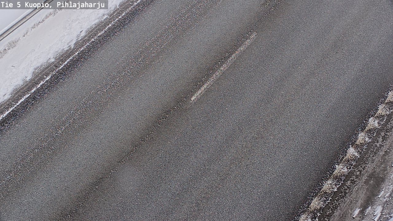Weather Camera Image Road 5 Kuopio, Pihlajaharju, Kuopio, Pohjois-Savo