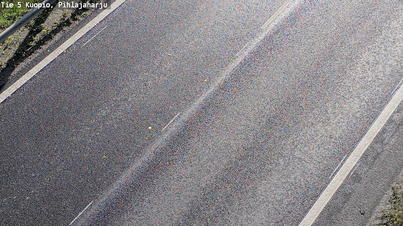 Weather Camera Image Road 5 Kuopio, Pihlajaharju, Kuopio, Pohjois-Savo
