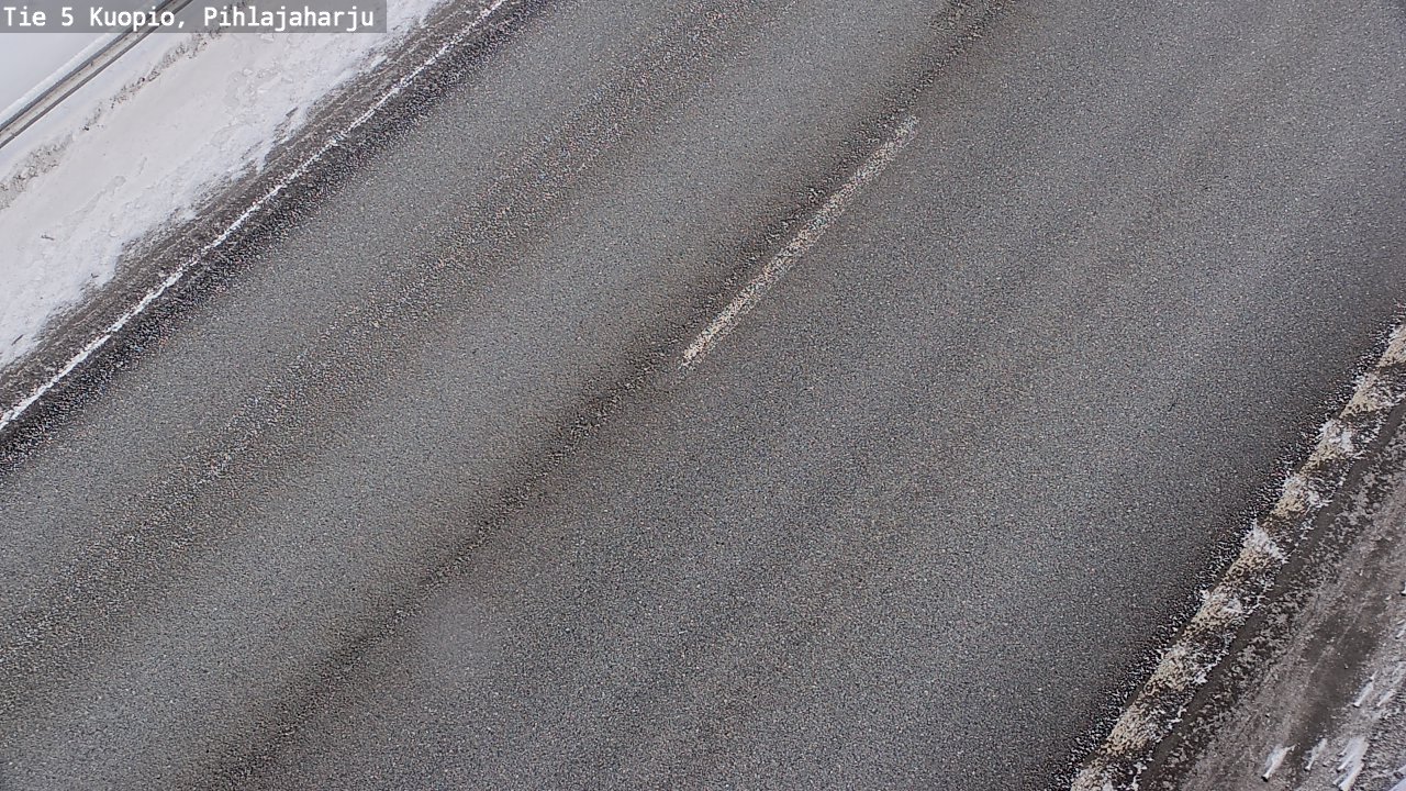 Weather Camera Image Road 5 Kuopio, Pihlajaharju, Kuopio, Pohjois-Savo