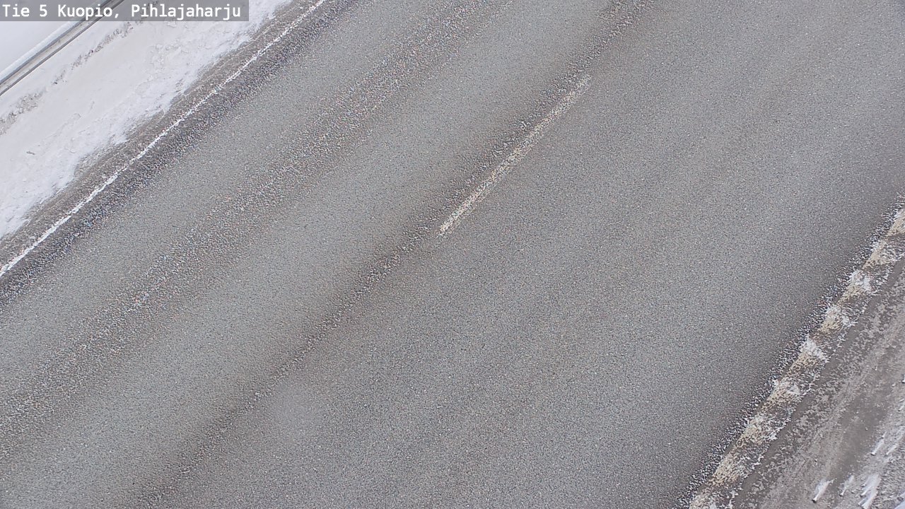 Weather Camera Image Road 5 Kuopio, Pihlajaharju, Kuopio, Pohjois-Savo