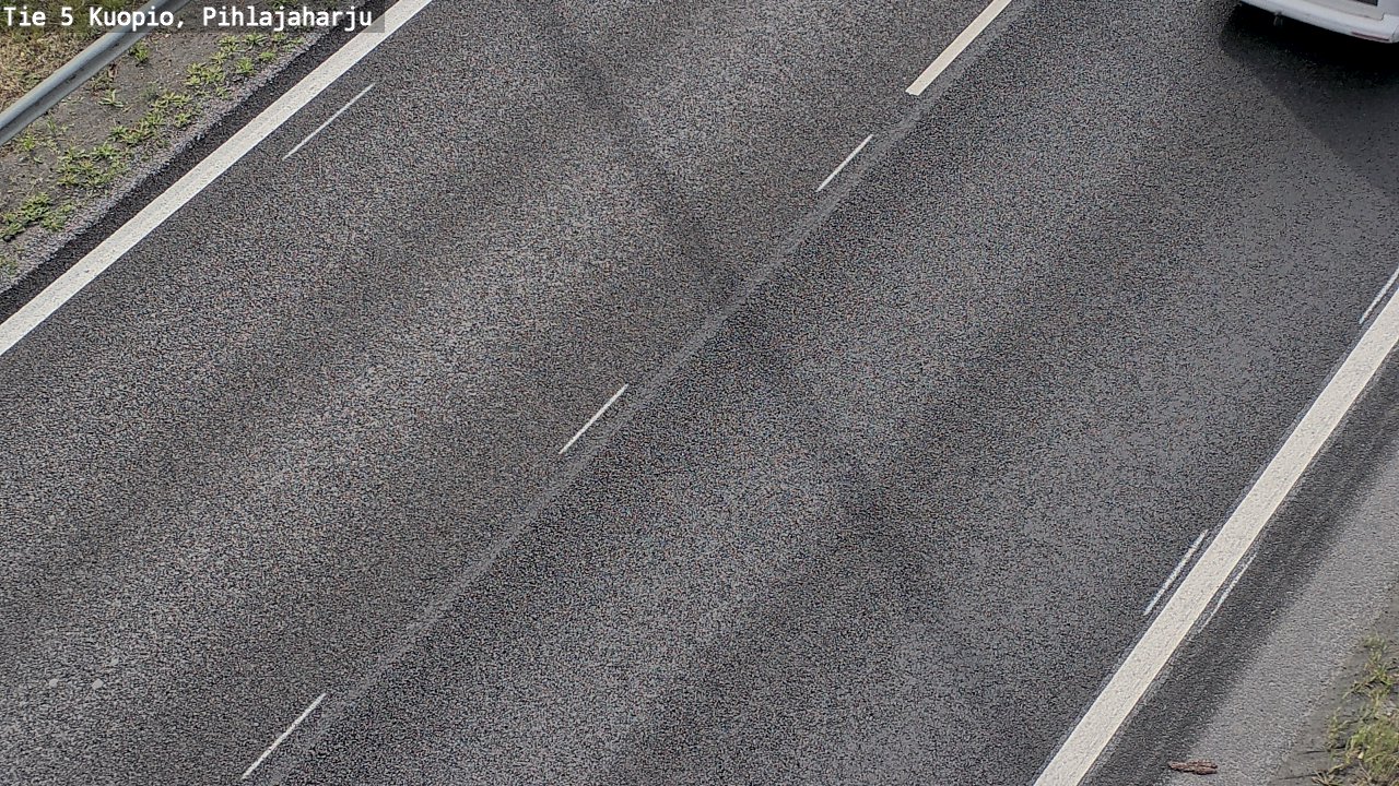 Weather Camera Image Road 5 Kuopio, Pihlajaharju, Kuopio, Pohjois-Savo