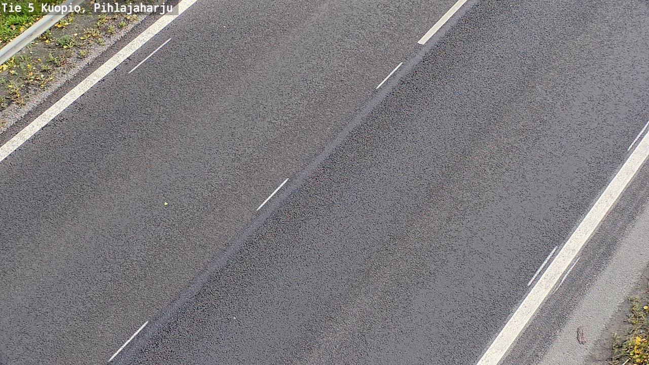 Weather Camera Image Road 5 Kuopio, Pihlajaharju, Kuopio, Pohjois-Savo