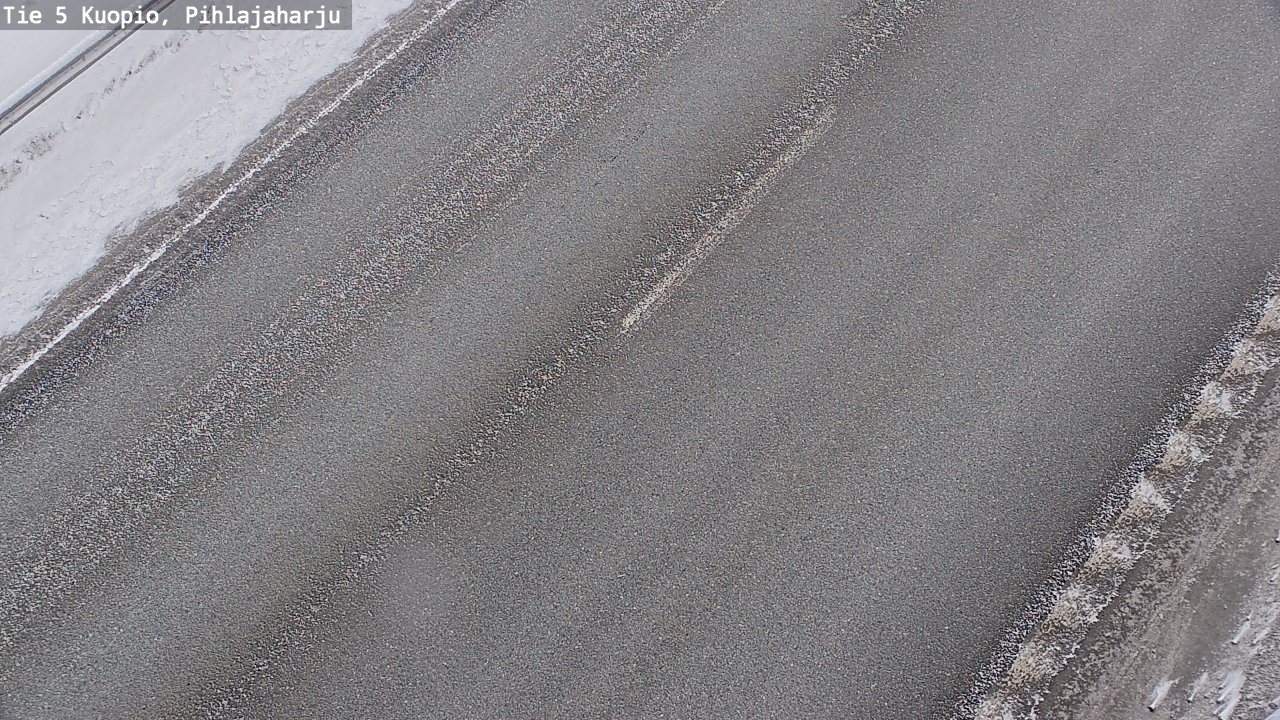 Weather Camera Image Road 5 Kuopio, Pihlajaharju, Kuopio, Pohjois-Savo