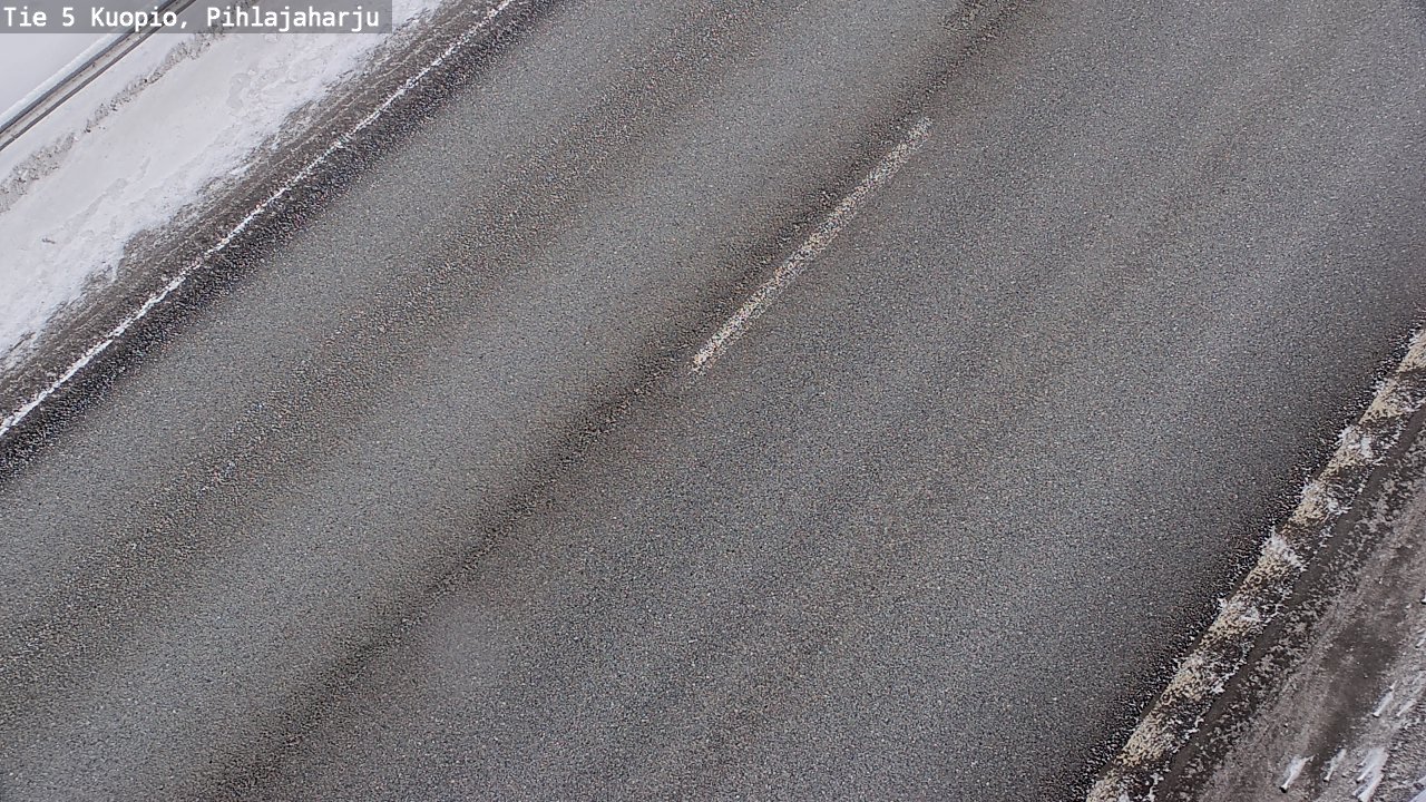 Weather Camera Image Road 5 Kuopio, Pihlajaharju, Kuopio, Pohjois-Savo
