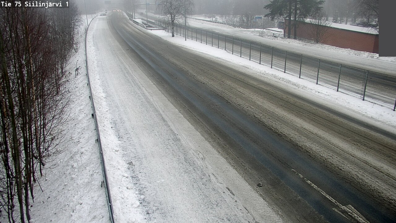 Weather Camera Image Road 75 Siilinjärvi1, Siilinjärvi, Pohjois-Savo