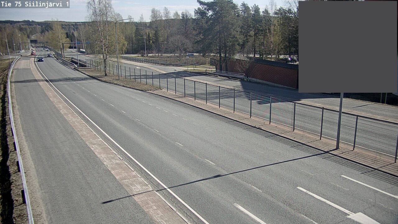 Weather Camera Image Road 75 Siilinjärvi1, Siilinjärvi, Pohjois-Savo