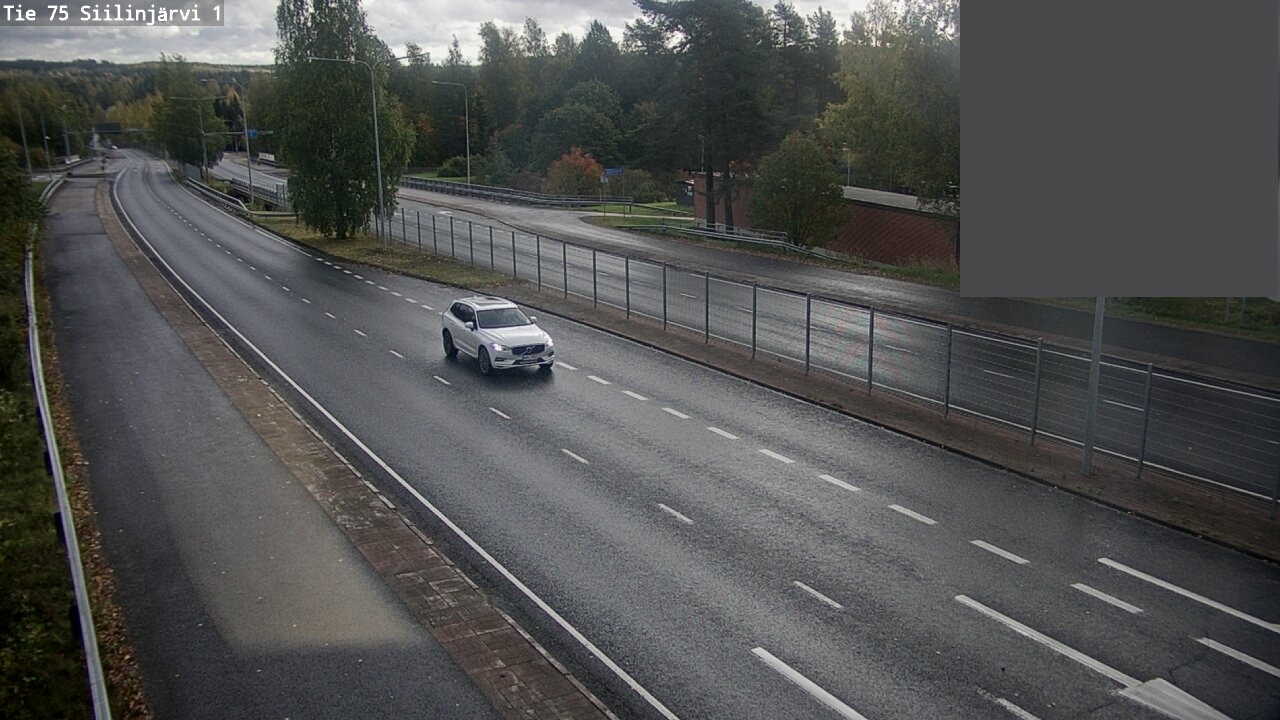 Weather Camera Image Väg 75 Siilinjärvi1, Siilinjärvi, Pohjois-Savo