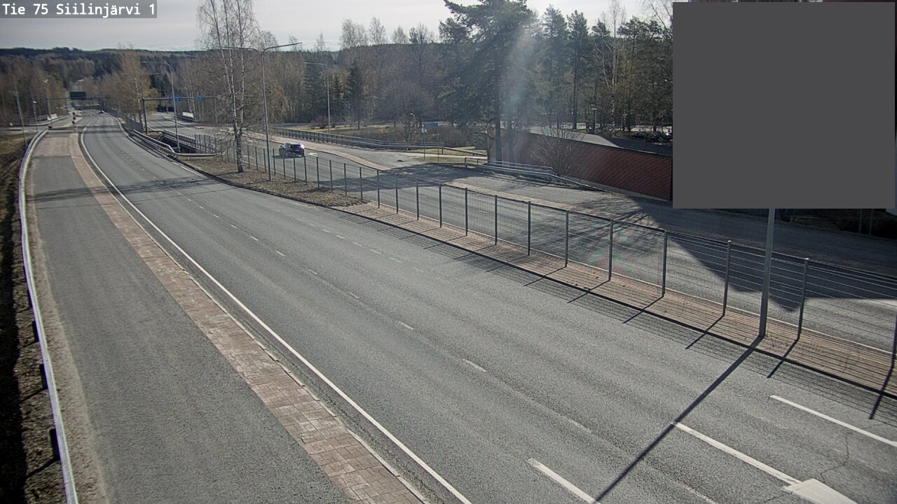 Weather Camera Image Väg 75 Siilinjärvi1, Siilinjärvi, Pohjois-Savo