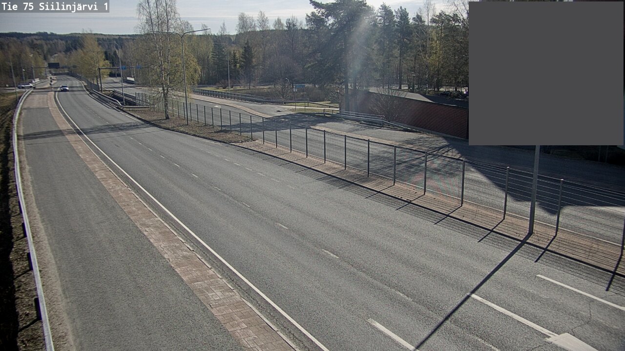 Weather Camera Image Road 75 Siilinjärvi1, Siilinjärvi, Pohjois-Savo