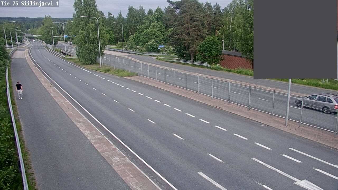 Weather Camera Image Road 75 Siilinjärvi1, Siilinjärvi, Pohjois-Savo