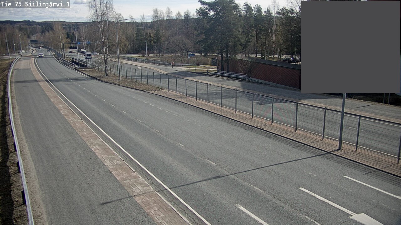 Weather Camera Image Väg 75 Siilinjärvi1, Siilinjärvi, Pohjois-Savo