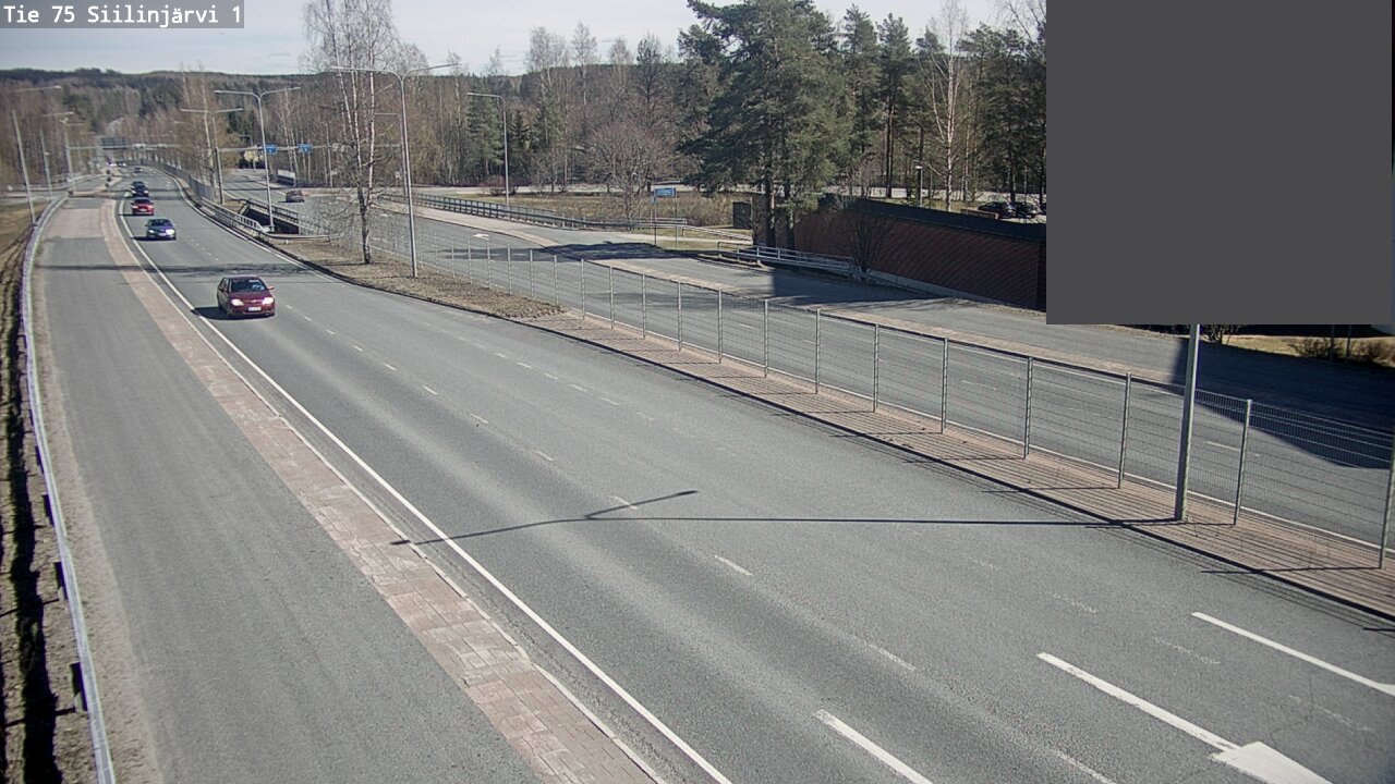 Weather Camera Image Väg 75 Siilinjärvi1, Siilinjärvi, Pohjois-Savo