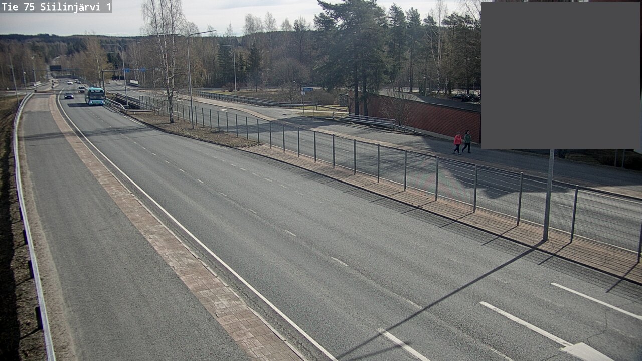 Weather Camera Image Väg 75 Siilinjärvi1, Siilinjärvi, Pohjois-Savo