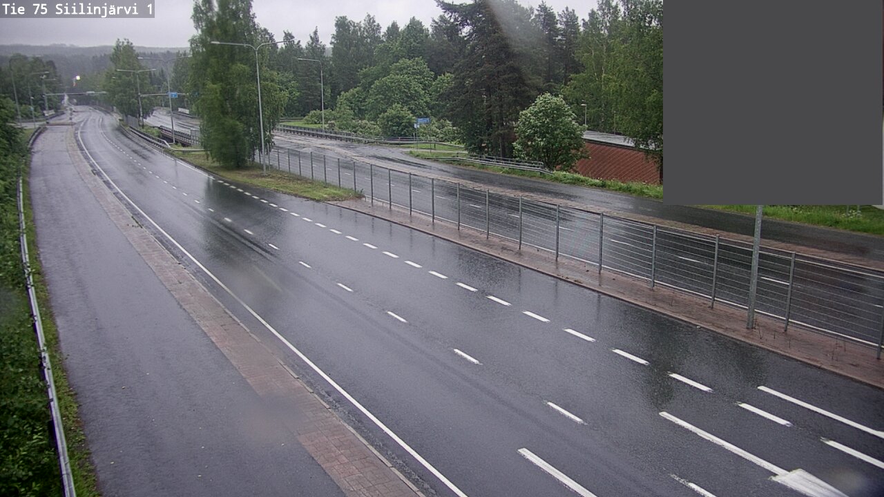 Weather Camera Image Road 75 Siilinjärvi1, Siilinjärvi, Pohjois-Savo