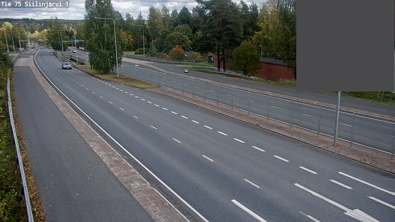 Weather Camera Image Road 75 Siilinjärvi1, Siilinjärvi, Pohjois-Savo