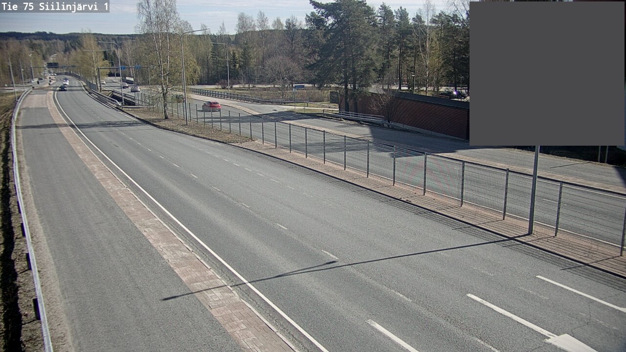 Weather Camera Image Road 75 Siilinjärvi1, Siilinjärvi, Pohjois-Savo